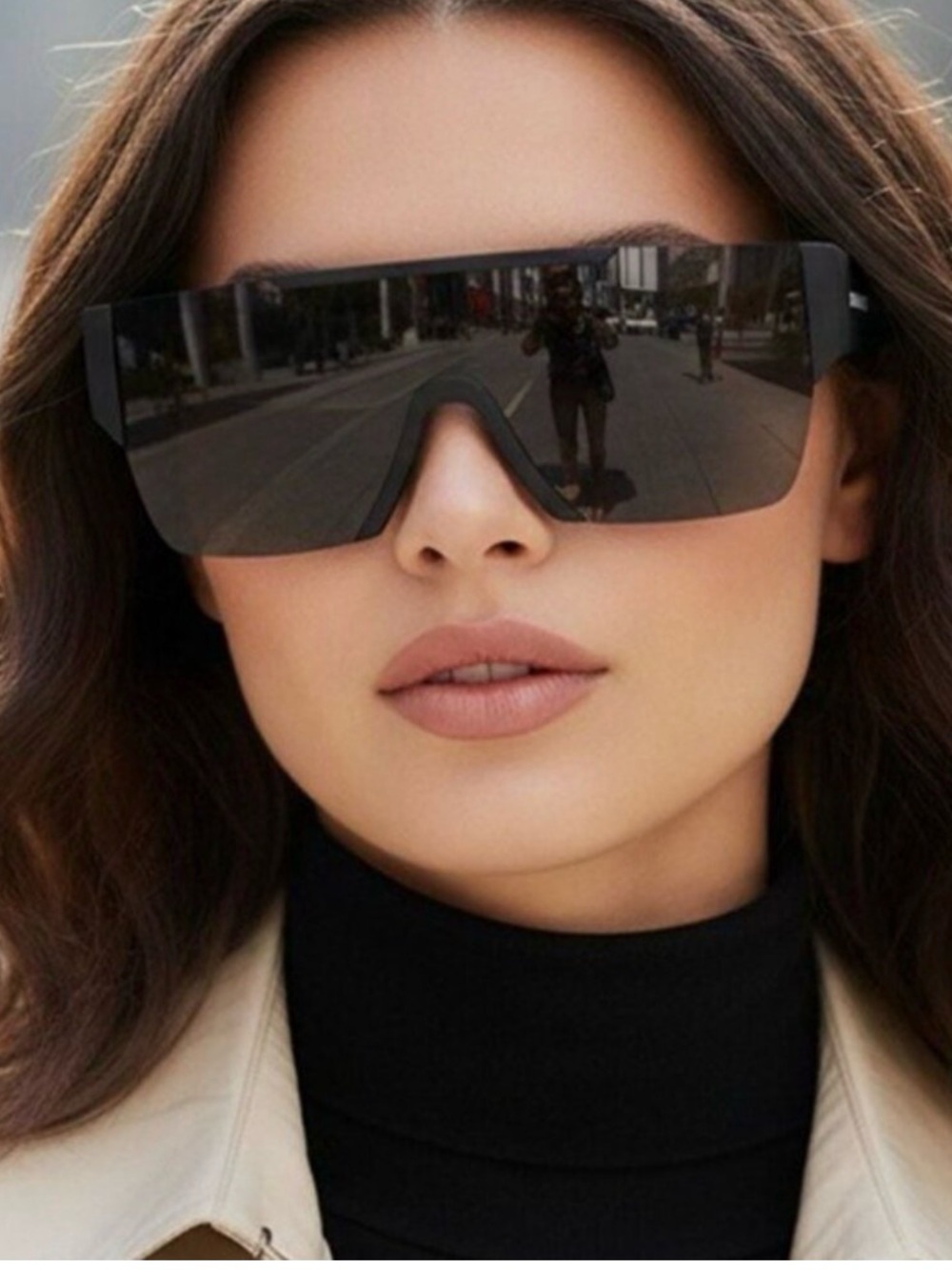 BURBERRY BE4291 346487 Matte Black Grey 38 mm Men's Sunglasses